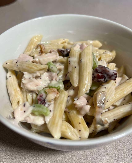 Chicken Poppyseed Pasta Salad