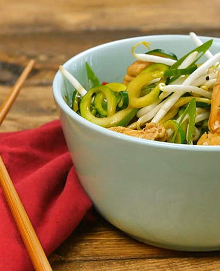 Chicken "Zoodle" Lo Mein
