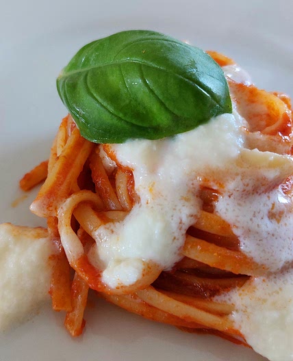 Pasta - Nduja and mozzarella