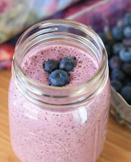 Breakfast Mixed Berry Smothy