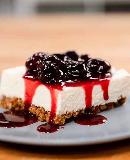 No-Bake Ricotta Cheesecake Bars