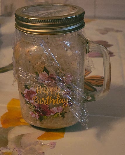 Banana bread overnight oats