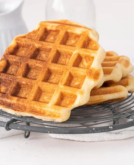 Gofres de avena y plátano