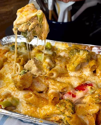 Baked Cajun Chicken Pasta