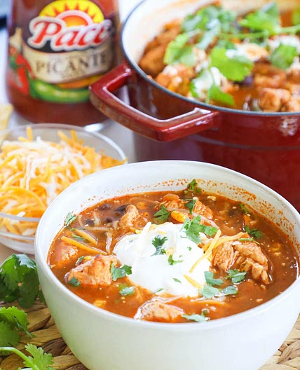 Chicken Salsa Soup