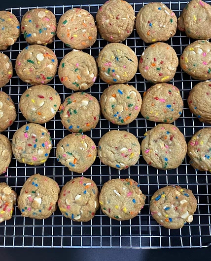 Birthday Cake Cookies