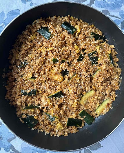 One Pan Chicken Teriyaki and Rice
