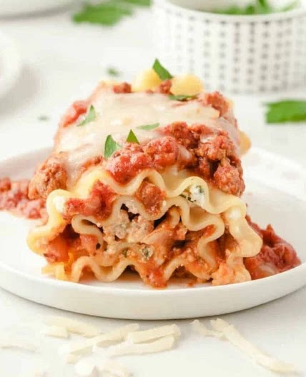 LASAGNA ROLL UPS RECIPE