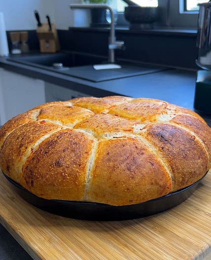 Pizzawolke, Pizza-Partybrötchen, oder Napoli Cloud - egal wie di