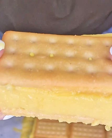 Lemon custard Slice