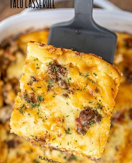Low Carb Taco Casserole