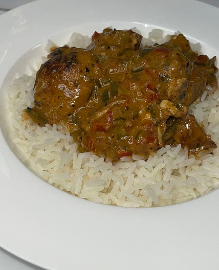 Creamy Nduja Chicken with Tarragon and Basil