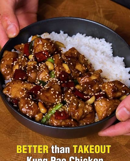 Kung Pao Chicken - Better than TAKEOUT