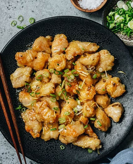 Chinese lemon chicken