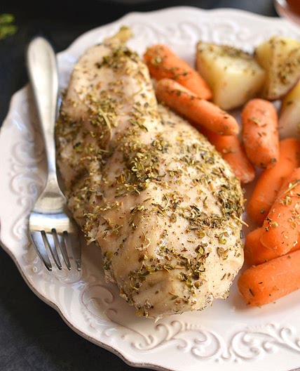 Crockpot Italian Chicken and Potatoes