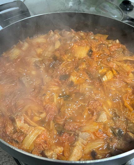 Lazy Kimchi Stew