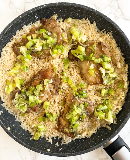 One-Pot Hainanese Chicken Rice
