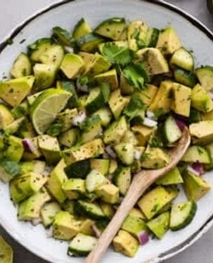 CUCUMBER AVOCADO SALAD