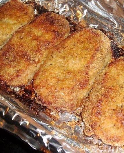 Parmesan Baked Porkchops