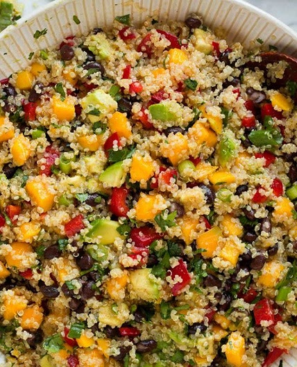 Ensalada de Quinoa con mango