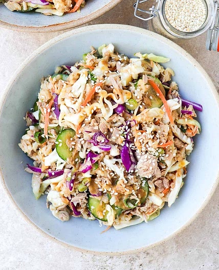 Tuna Cabbage Salad