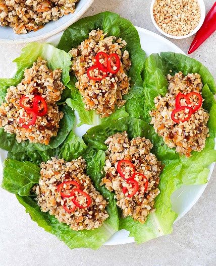 Vegan San Choy Bow