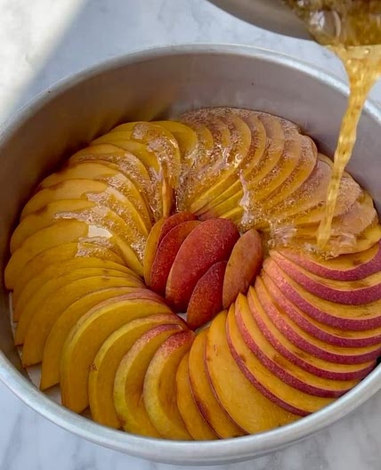 Peach Upside Down Cake