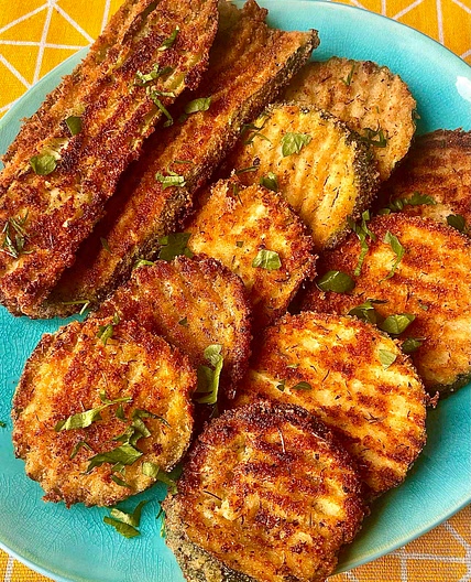 Crispy Parmesan Zucchini 