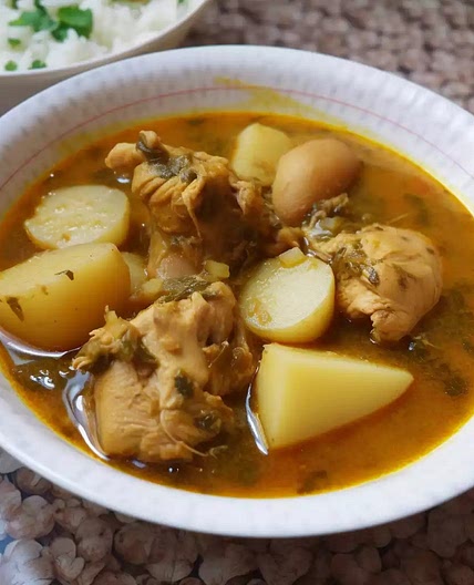 Chicken Aloo