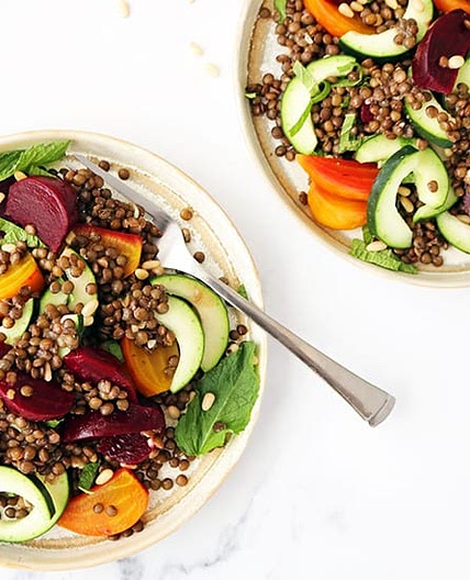 The bright lentil beet salad you'll make on repeat