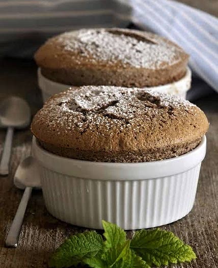 Gingerbread souffle