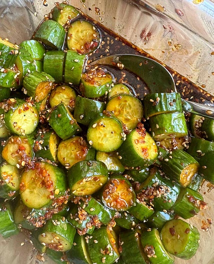 Asian Cucumber Salad