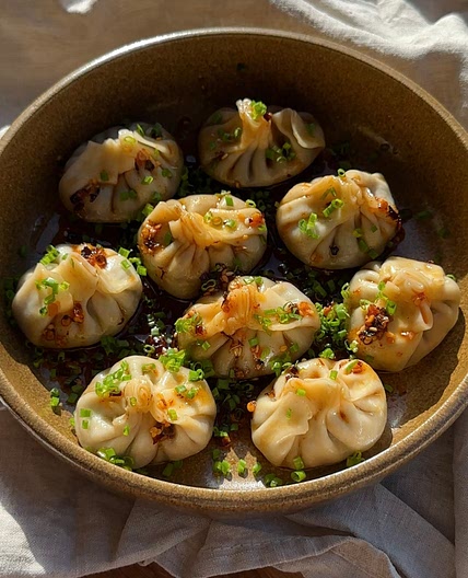 Easy Mushroom Dumplings 🍄 🥟