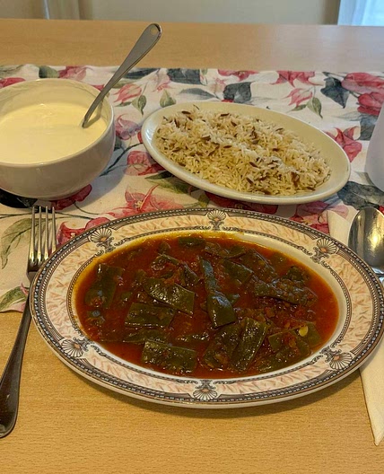 Taze Fasuliye mit Pilaw