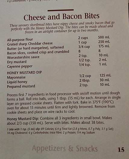 Cheese and Bacon Bites