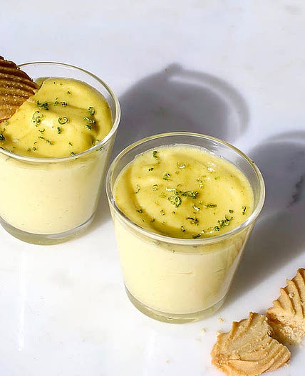 Lemon/Lime Olive Oil Custard