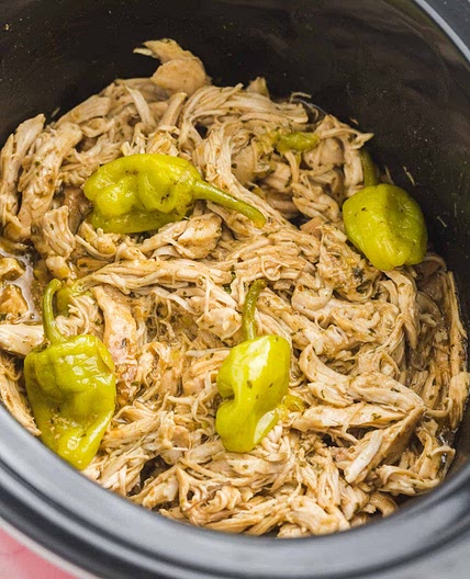 Crockpot Mississippi Chicken