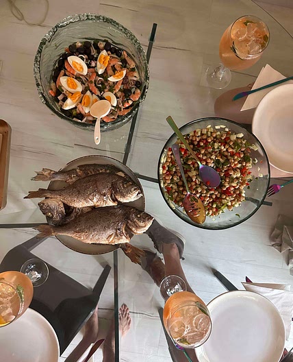 Sea food salad 