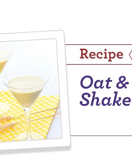 Quaker Oat & Banana Shake