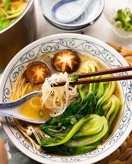 Bok Choy Soup Recipe (Vegan/Vegetarian)