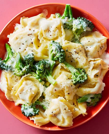 Creamy Tortelloni with Broccoli