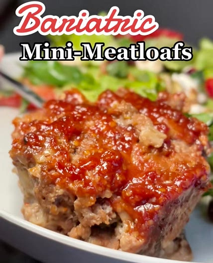Bariatric Mini-Meatloafs