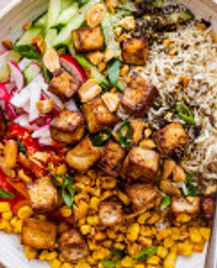 Vegan rice bowl