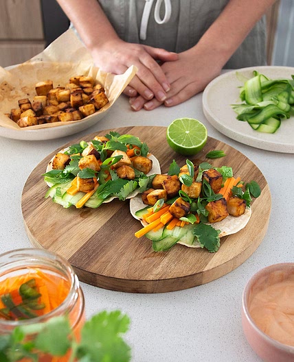BÁNH MÌ INSPIRED TACOS
