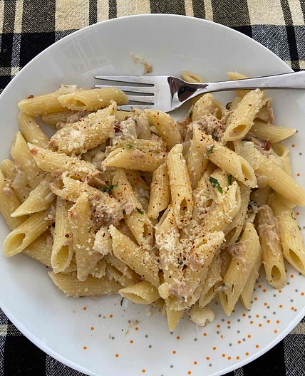 Pasta Con Tonno e Limone