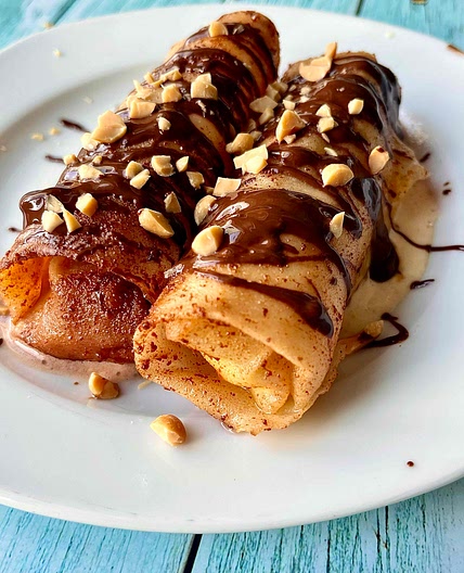 Ice-cream Springrolls 