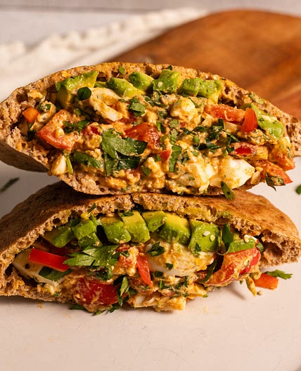 Shakshouka Egg Salad (dairy free)