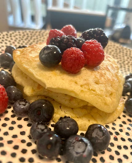Easy homemade pancakes 