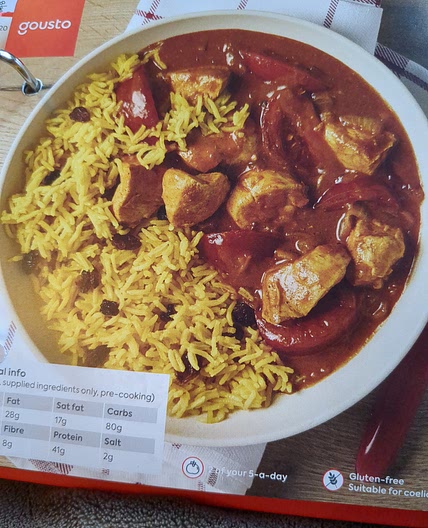 Mild chicken curry