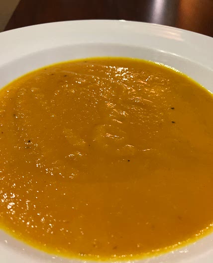 Carrot, Ginger, and Coconut Soup